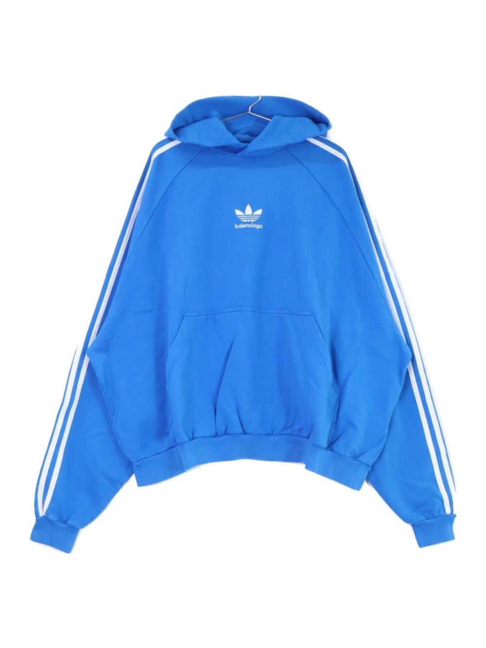 Balenciaga Adidas Large Fit Hoodie Logo Embroidery Pullover